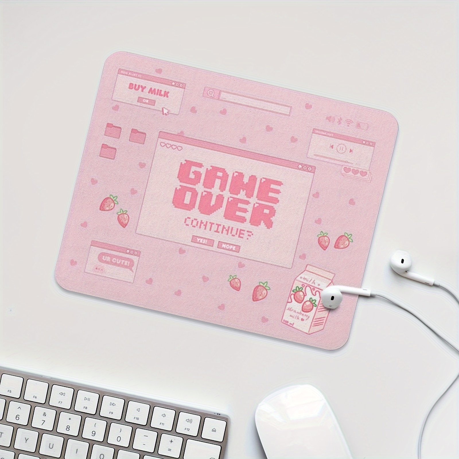 Pink Gaming Mouse Pad Non-Slip - огляд і ціна Gaming Accessories Organizer