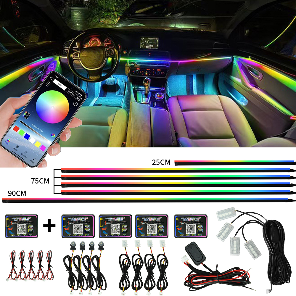 Symphony Car Ambient Lights Ki - огляд і ціна Rgb Hub Sync