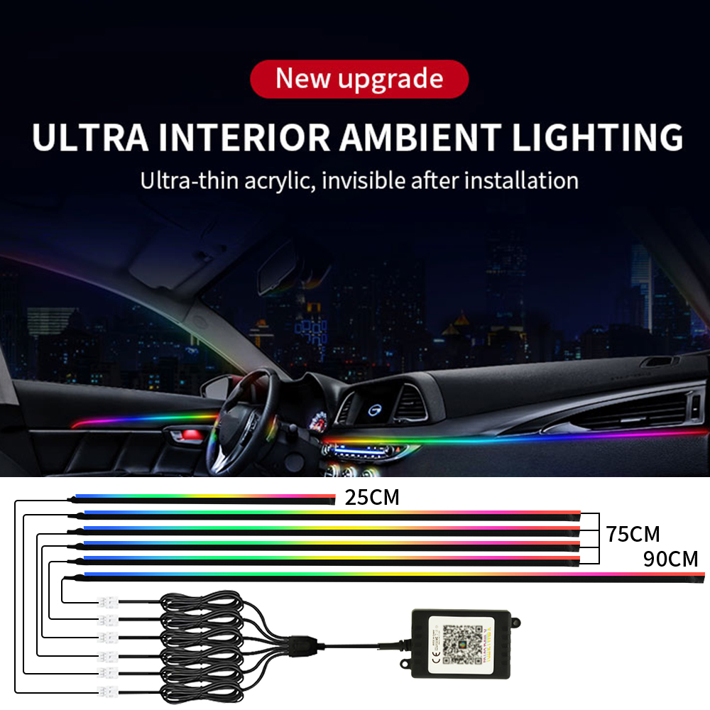 Symphony Car Ambient Lights Ki - огляд і ціна Rgb Hub Sync