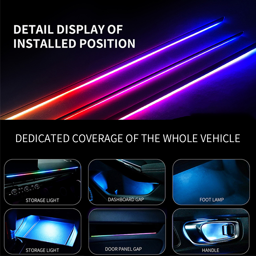 Symphony Car Ambient Lights Ki - огляд і ціна Rgb Hub Sync