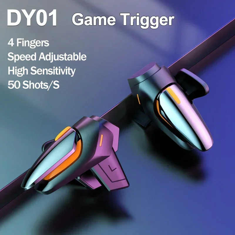 DY01 Mobile Phone 4 Fingers Ga - огляд і ціна Gaming Accessories For Room