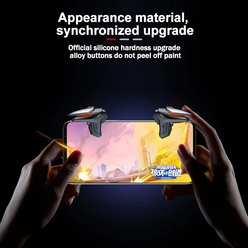 DY01 Mobile Phone 4 Fingers Ga - огляд і ціна Gaming Accessories For Room