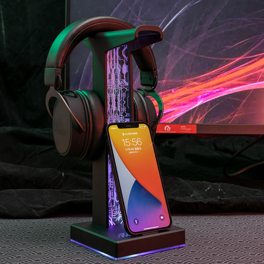 RGB Gaming Headphone Stand Dua - огляд і ціна Gaming Set Accessories