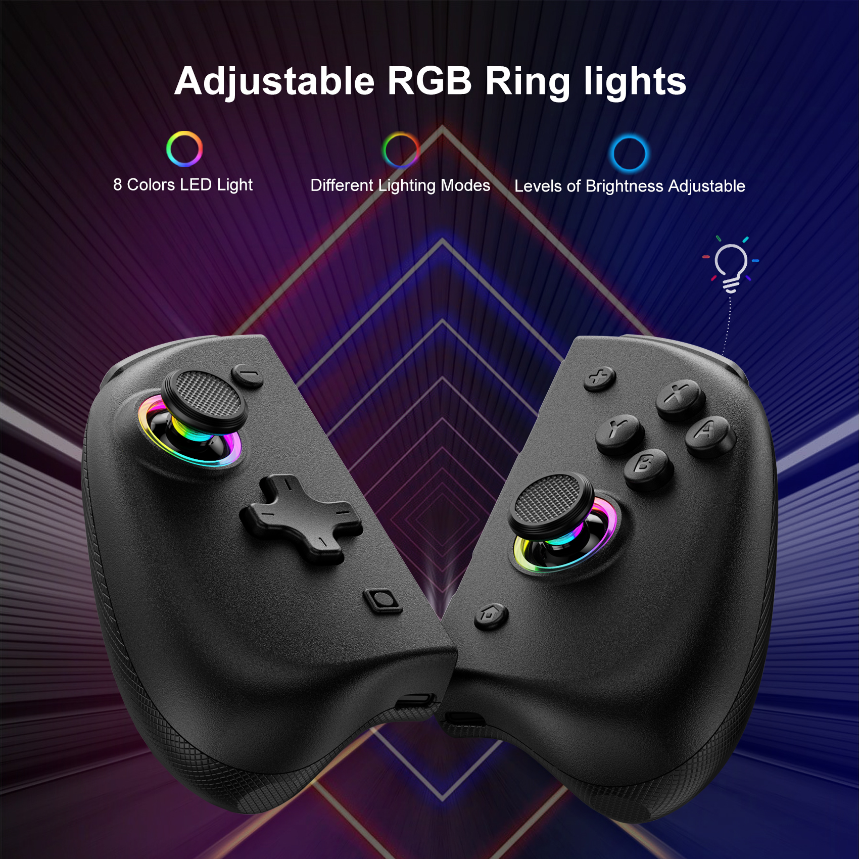 Wireless Bluetooth Controller  - огляд і ціна Gaming Accessories Retro